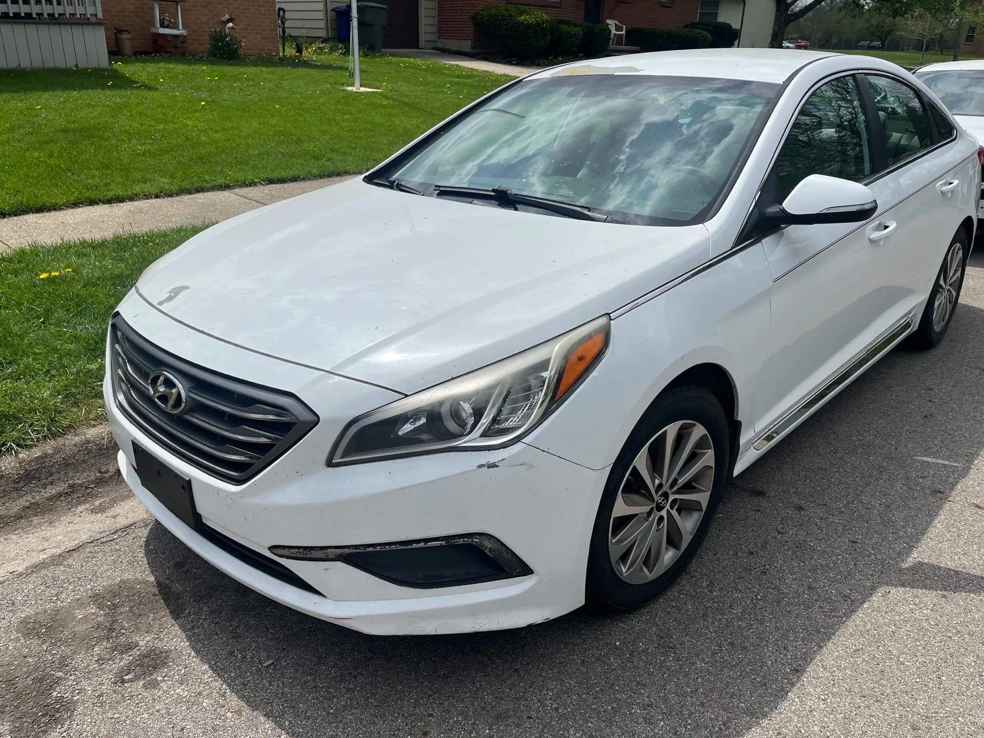 Used Hyundai ready for an independent mobile pre-purchase inspection near Columbus, Ohio